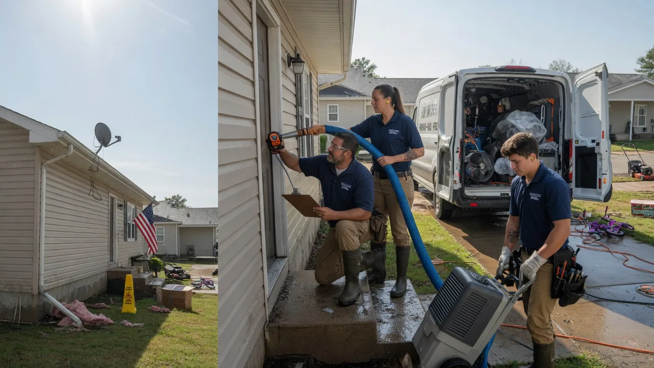 Ceiling Water Damage Restoration in Churchville, VA near me
